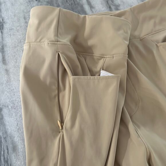 Soothfeel XXL Tan Beige Lightweight Knit Athletic Sport Yoga Golf Pants - Picture 6 of 10